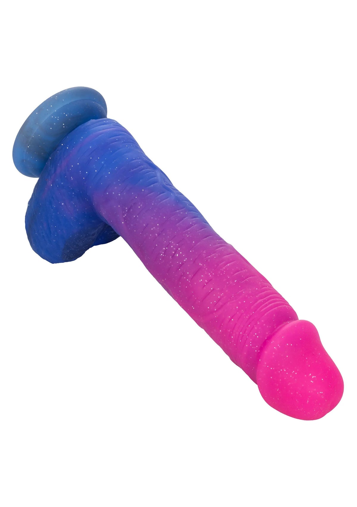 Bestel: Naughty Bits Ombré Hombre XL Vibrating Dildo by CalExotics - bij Happytoys: de erotische sex webshop | liever Happy dan Easy ⭐⭐⭐⭐⭐