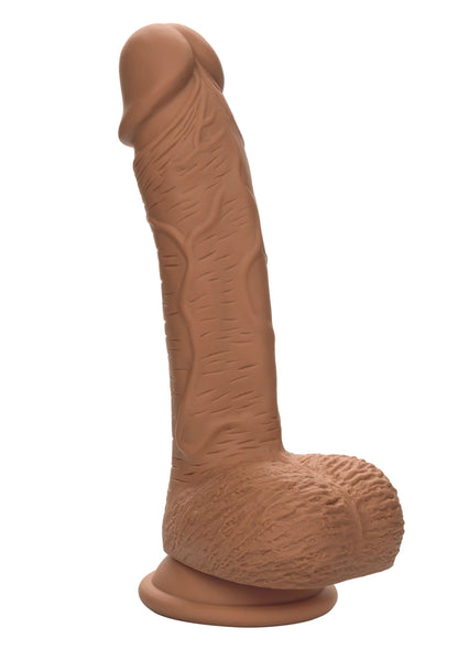 Bestel: Dual Density Silicone Stud Brown 6.25 inch by CalExotics - bij Happytoys: de erotische sex webshop | liever Happy dan Easy ⭐⭐⭐⭐⭐ - Default Title - 14747 - BROWN