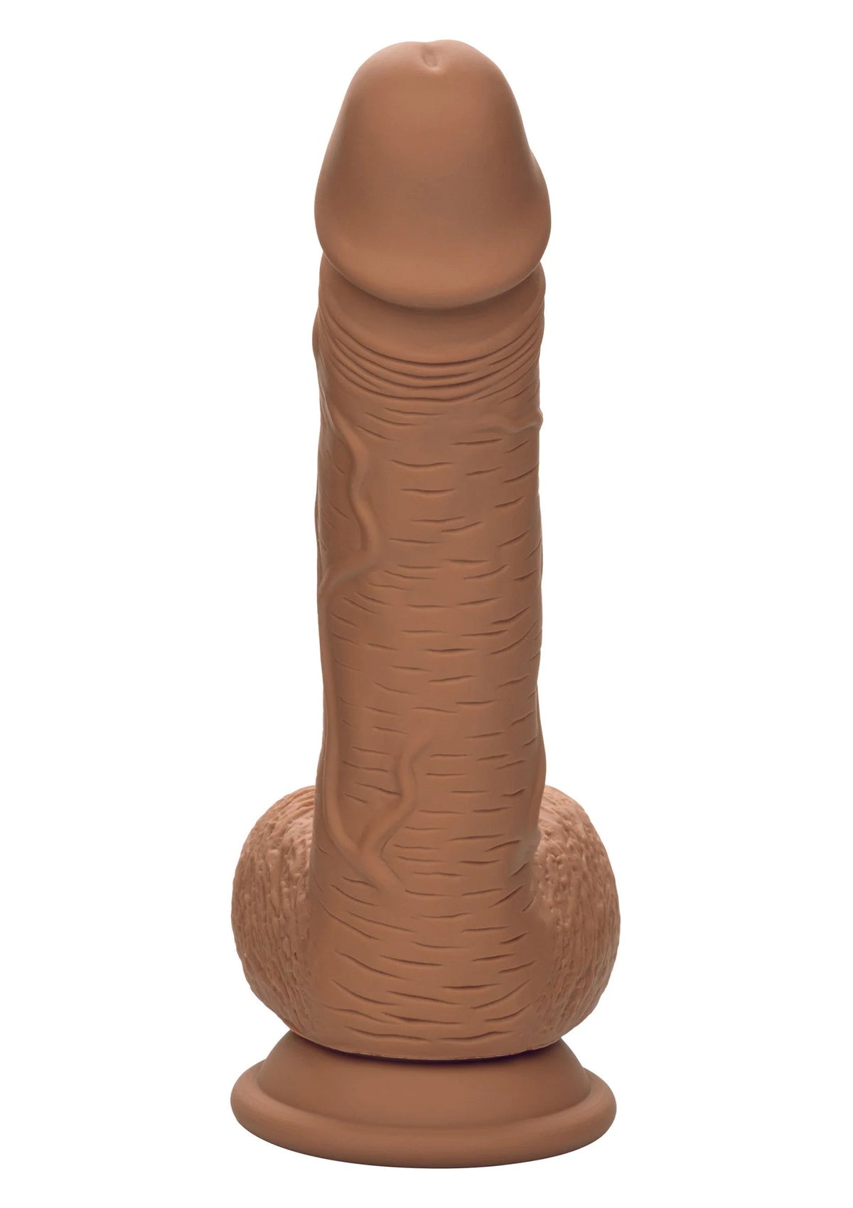 Bestel: Dual Density Silicone Stud Brown 6.25 inch by CalExotics - bij Happytoys: de erotische sex webshop | liever Happy dan Easy ⭐⭐⭐⭐⭐