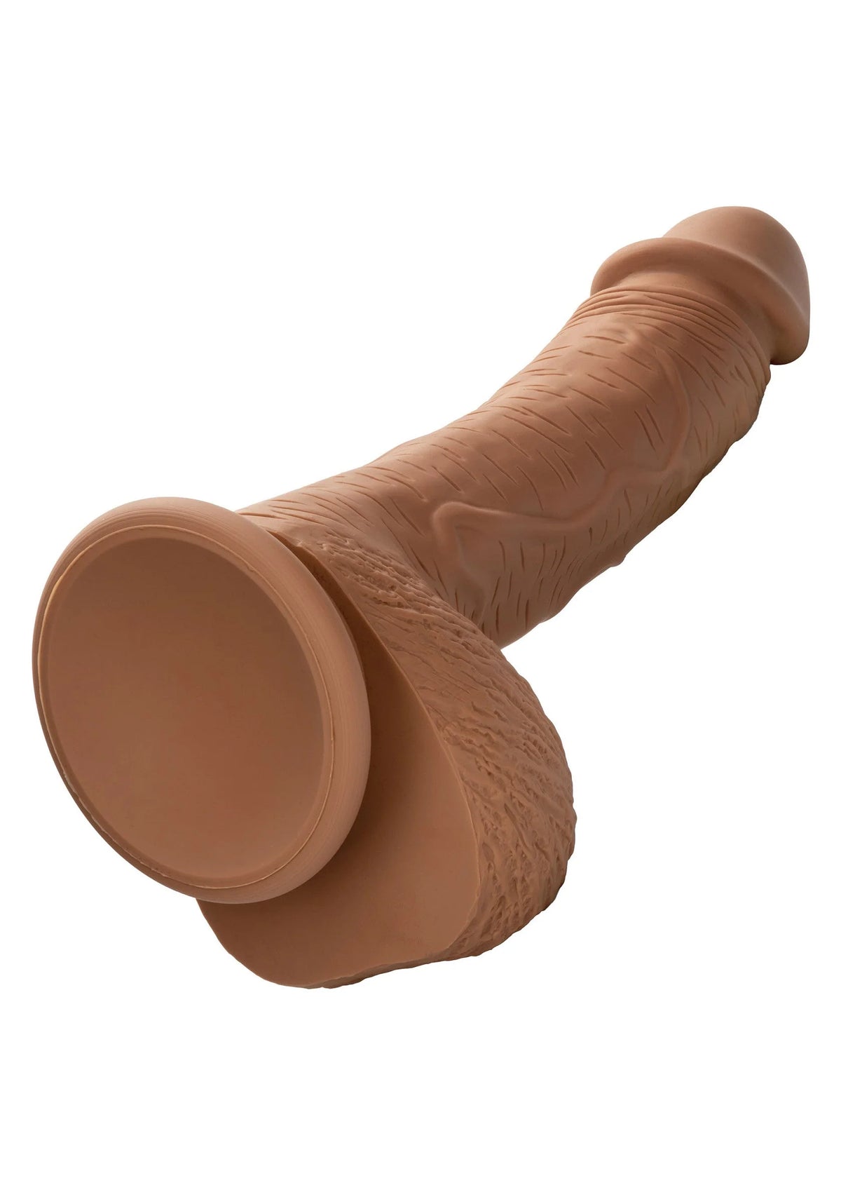 Bestel: Dual Density Silicone Stud Brown 6.25 inch by CalExotics - bij Happytoys: de erotische sex webshop | liever Happy dan Easy ⭐⭐⭐⭐⭐