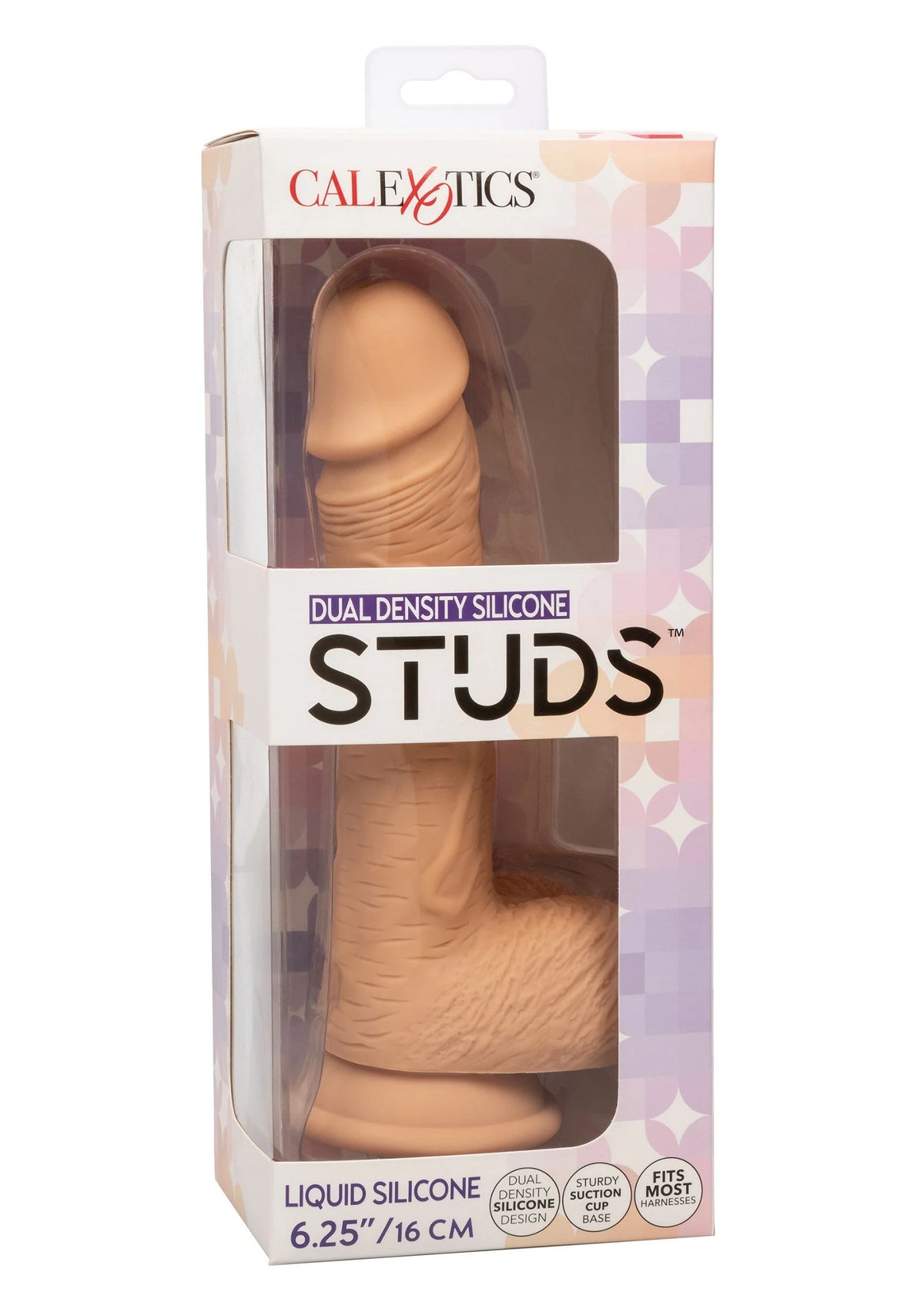 Bestel: Dual Density Silicone Stud Skin 6.25 inch by CalExotics - bij Happytoys: de erotische sex webshop | liever Happy dan Easy ⭐⭐⭐⭐⭐