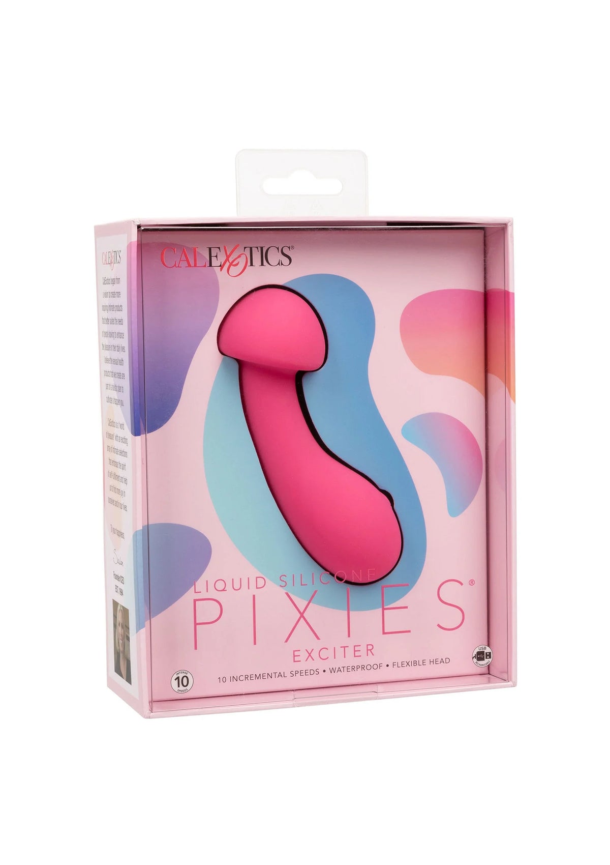 Bestel: Liquid Silicone Pixies Exciter vibrator by CalExotics - bij Happytoys: de erotische sex webshop | liever Happy dan Easy ⭐⭐⭐⭐⭐