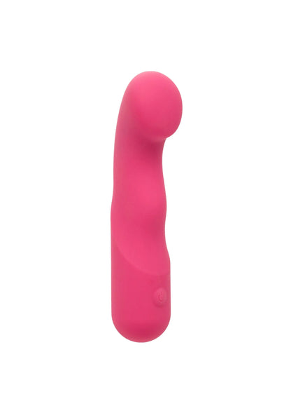 Bestel: Liquid Silicone Pixies Curvy vibrator by CalExotics - bij Happytoys: de erotische sex webshop | liever Happy dan Easy ⭐⭐⭐⭐⭐ - Default Title - 14777 - PINK