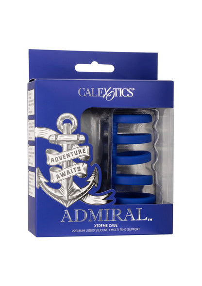 Bestel: Admiral Xtreme Cock Cage by CalExotics - bij Happytoys: de erotische sex webshop | liever Happy dan Easy ⭐⭐⭐⭐⭐