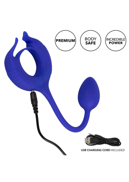 Bestel: Admiral Plug and Play Weighted Cock Ring by CalExotics - bij Happytoys: de erotische sex webshop | liever Happy dan Easy ⭐⭐⭐⭐⭐