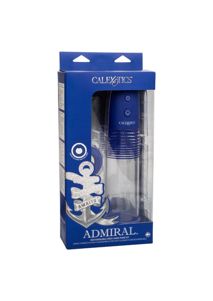 Bestel: Admiral Rechargeable Rock Hard Pump Kit by CalExotics - bij Happytoys: de erotische sex webshop | liever Happy dan Easy ⭐⭐⭐⭐⭐