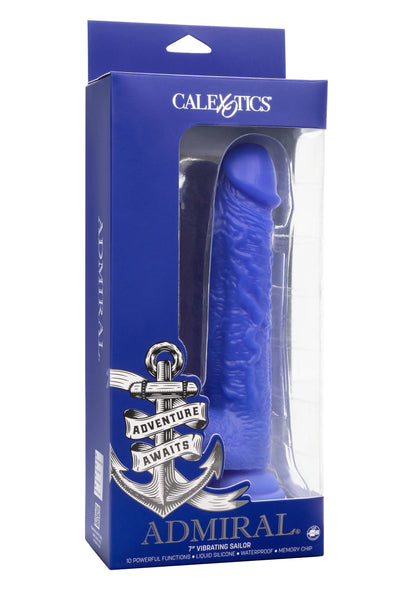 Bestel: Admiral 7” Vibrating Sailor by CalExotics - bij Happytoys: de erotische sex webshop | liever Happy dan Easy ⭐⭐⭐⭐⭐