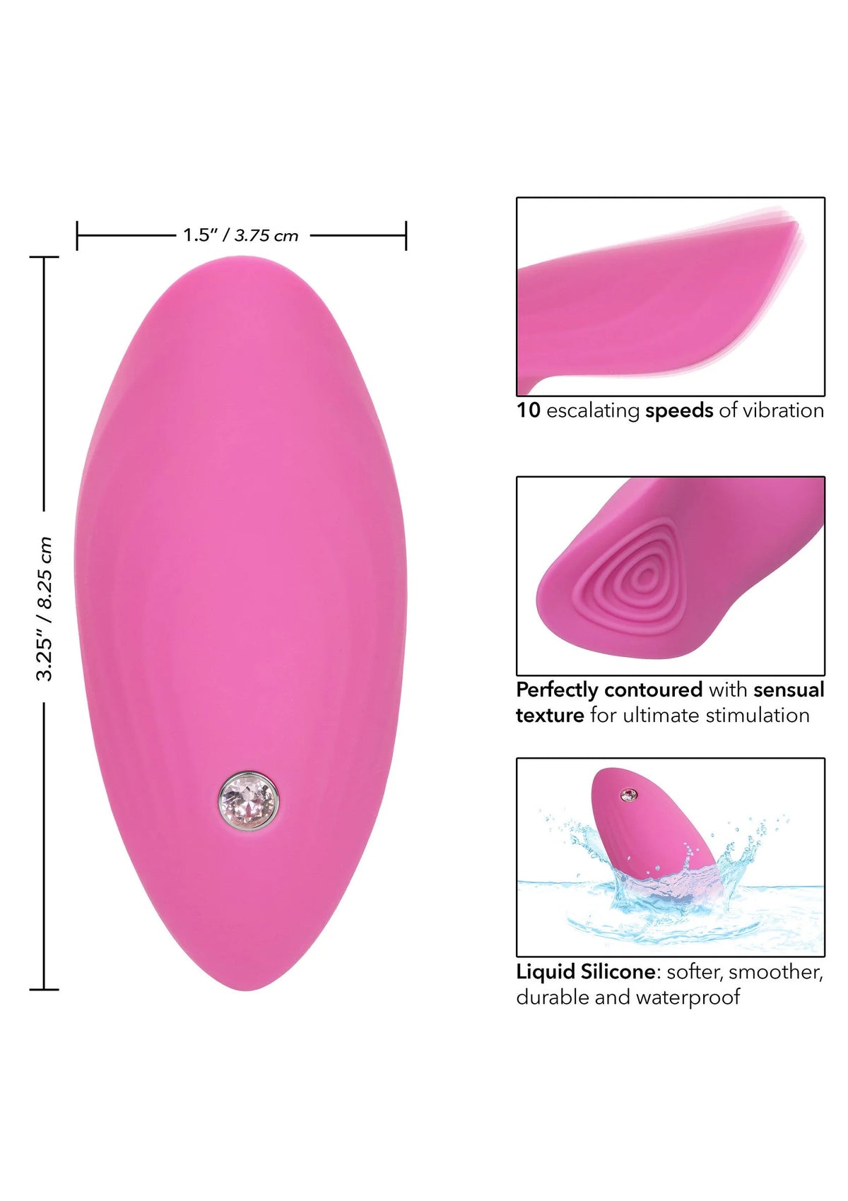 Bestel: LuvMor Teases vingervibrator by CalExotics - bij Happytoys: de erotische sex webshop | liever Happy dan Easy ⭐⭐⭐⭐⭐