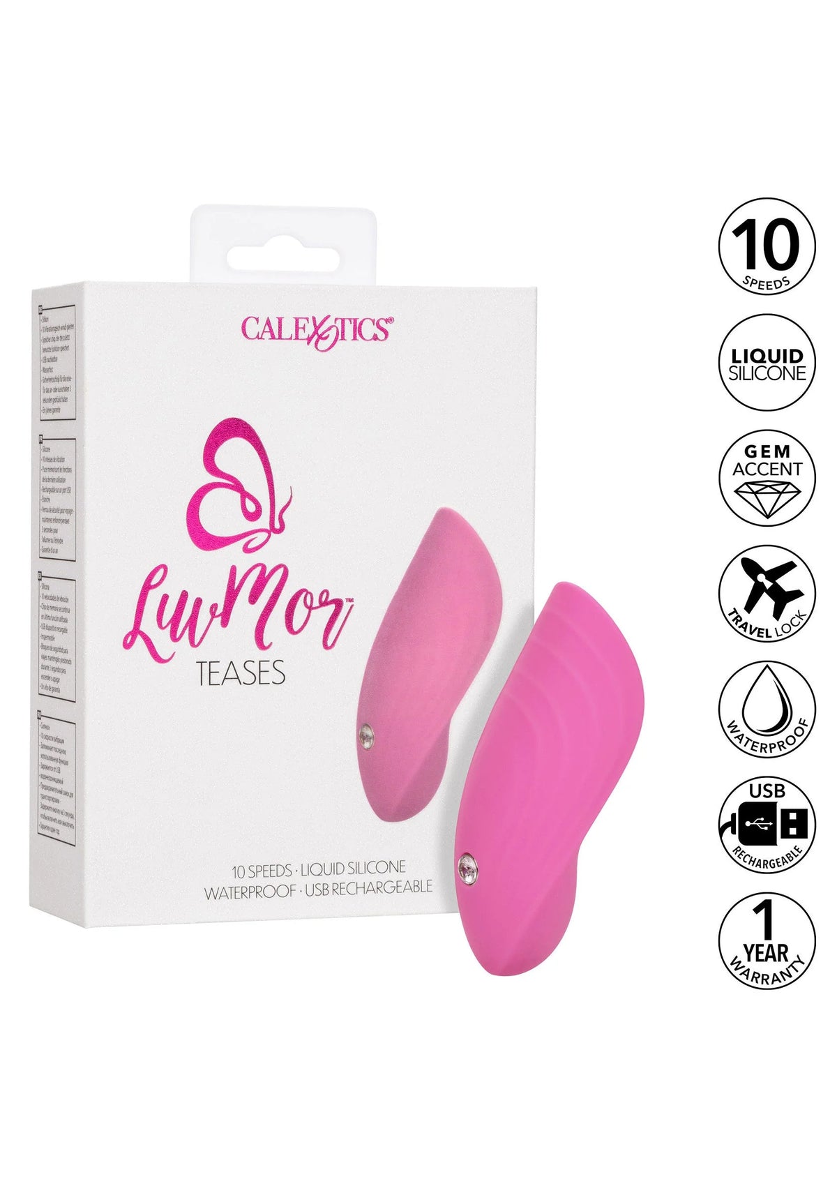 Bestel: LuvMor Teases vingervibrator by CalExotics - bij Happytoys: de erotische sex webshop | liever Happy dan Easy ⭐⭐⭐⭐⭐