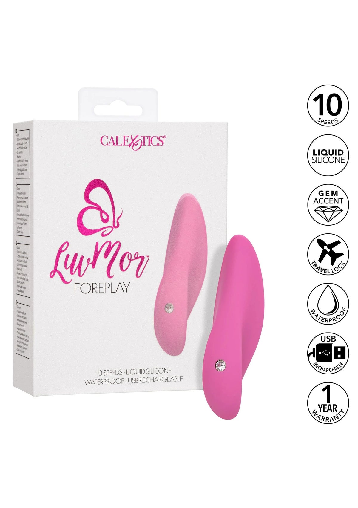 Bestel: LuvMor Foreplay vibrator by CalExotics - bij Happytoys: de erotische sex webshop | liever Happy dan Easy ⭐⭐⭐⭐⭐