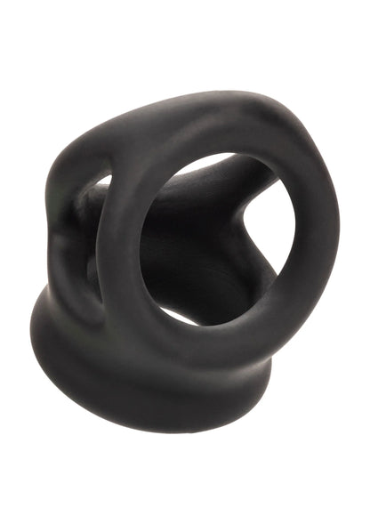Bestel: Alpha Dual Cage Ring by CalExotics - bij Happytoys: de erotische sex webshop | liever Happy dan Easy ⭐⭐⭐⭐⭐ - Default Title - 14859 - BLACK