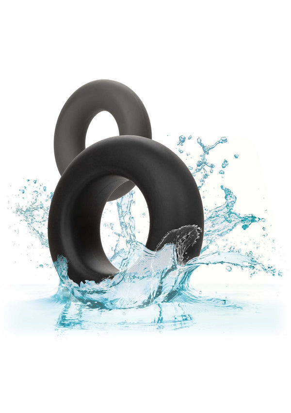 Bestel: Alpha Prolong Set Of 2 cockrings by CalExotics Alpha - bij Happytoys: de erotische sex webshop | liever Happy dan Easy ⭐⭐⭐⭐⭐