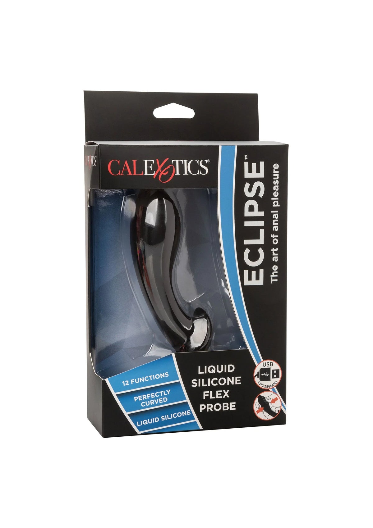 Bestel: Eclipse Liquid Silicone Flex Probe Vibrator by CalExotics - bij Happytoys: de erotische sex webshop | liever Happy dan Easy ⭐⭐⭐⭐⭐