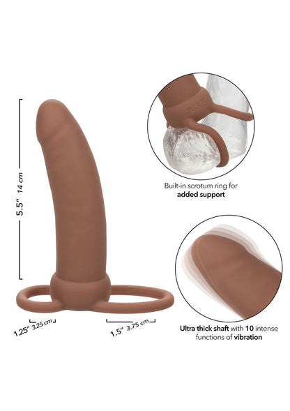 Bestel: Thick Dual Penetrator by CalExotics - bij Happytoys: de erotische sex webshop | liever Happy dan Easy ⭐⭐⭐⭐⭐