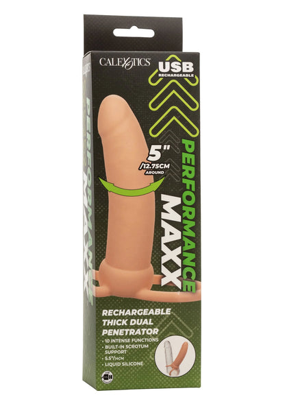 Bestel: Thick Dual Penetrator by CalExotics - bij Happytoys: de erotische sex webshop | liever Happy dan Easy ⭐⭐⭐⭐⭐