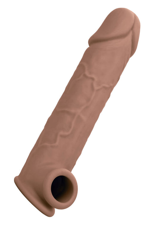 Bestel: Life - Like Extension 8 inch by CalExotics Performance Maxx - bij Happytoys: de erotische sex webshop | liever Happy dan Easy ⭐⭐⭐⭐⭐ - Skin - 14891 - BROWN