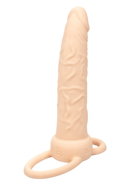 Bestel: Rechargeable Dual Penetrator by CalExotics - bij Happytoys: de erotische sex webshop | liever Happy dan Easy ⭐⭐⭐⭐⭐ - Skin - 14894 - SKIN