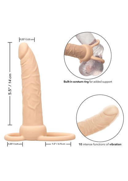 Bestel: Rechargeable Dual Penetrator by CalExotics - bij Happytoys: de erotische sex webshop | liever Happy dan Easy ⭐⭐⭐⭐⭐