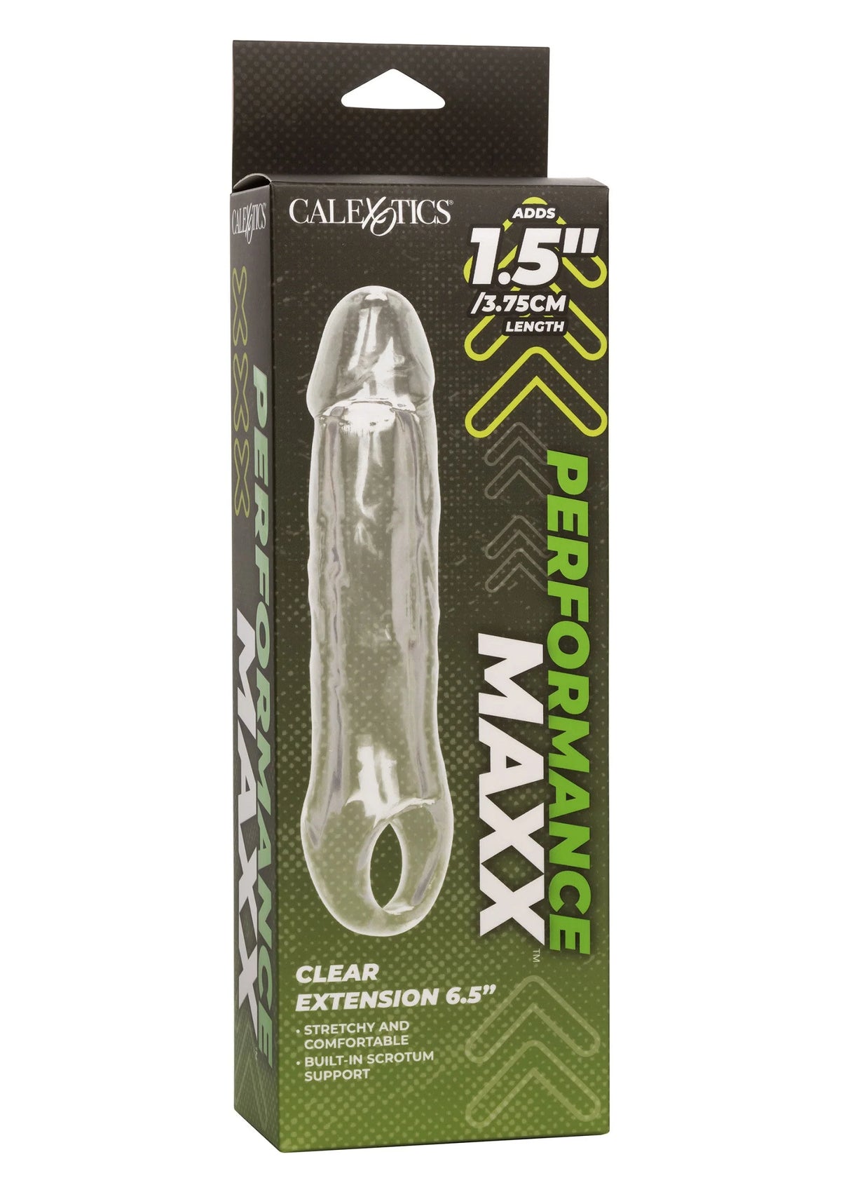 Bestel: Performance Maxx Clear Extension 6.5' by CalExotics - bij Happytoys: de erotische sex webshop | liever Happy dan Easy ⭐⭐⭐⭐⭐