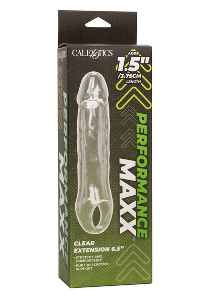Bestel: Performance Maxx Clear Extension 6.5' by CalExotics - bij Happytoys: de erotische sex webshop | liever Happy dan Easy ⭐⭐⭐⭐⭐