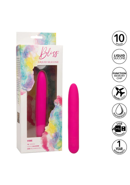 Bestel: Bliss Liquid Silicone Vibe by CalExotics - bij Happytoys: de erotische sex webshop | liever Happy dan Easy ⭐⭐⭐⭐⭐