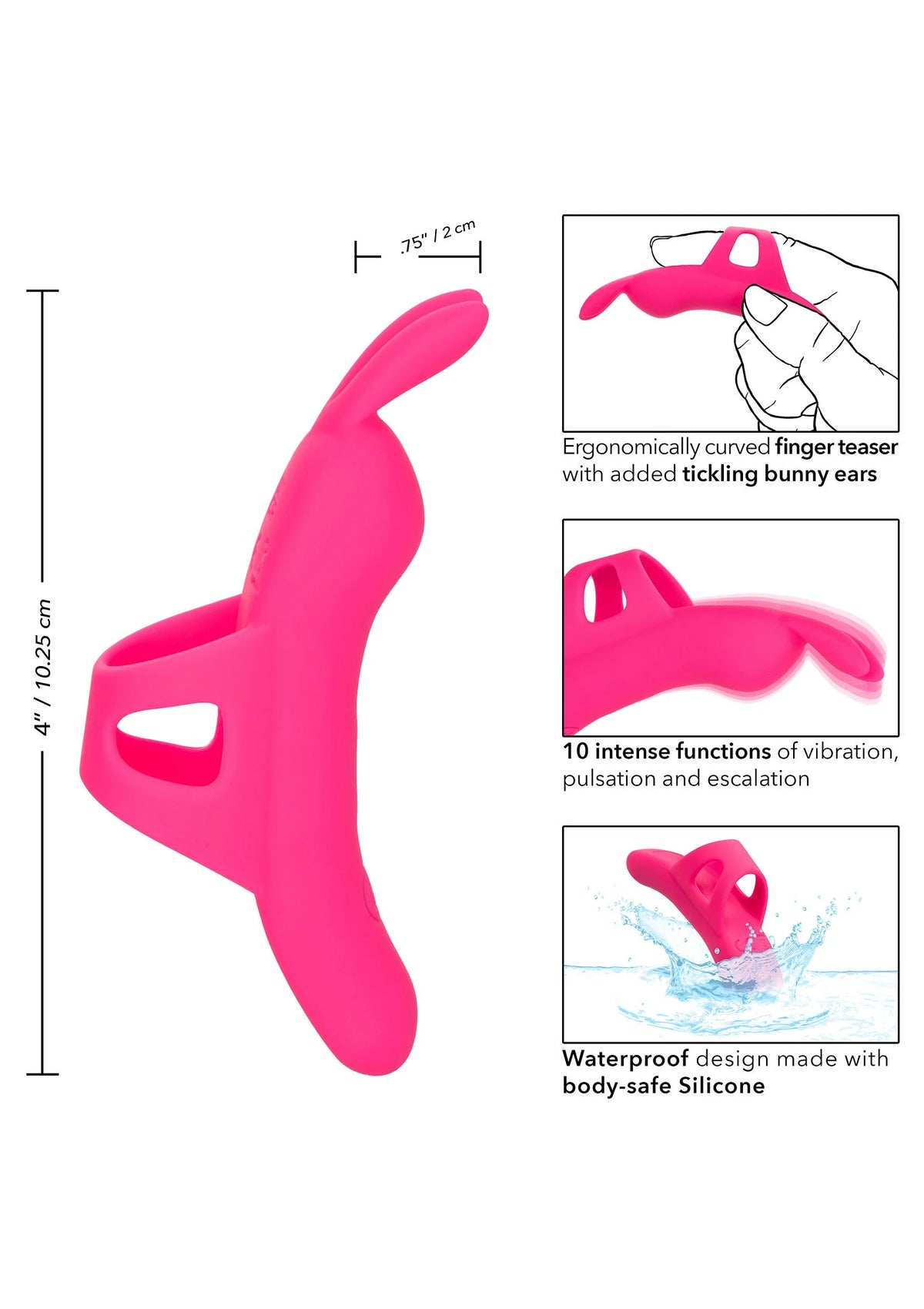 Bestel: The Flirty Vibe by CalExotics Neon Vibes - bij Happytoys: de erotische sex webshop | liever Happy dan Easy ⭐⭐⭐⭐⭐