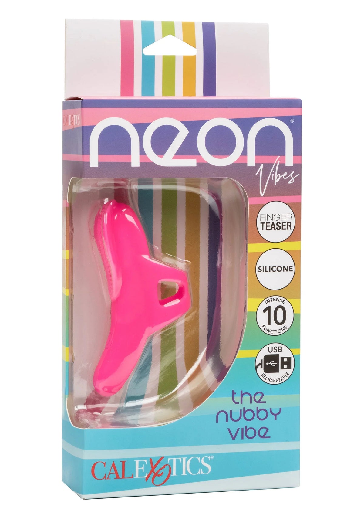 Bestel: Neon Vibes The Nubby Vibe by CalExotics - bij Happytoys: de erotische sex webshop | liever Happy dan Easy ⭐⭐⭐⭐⭐