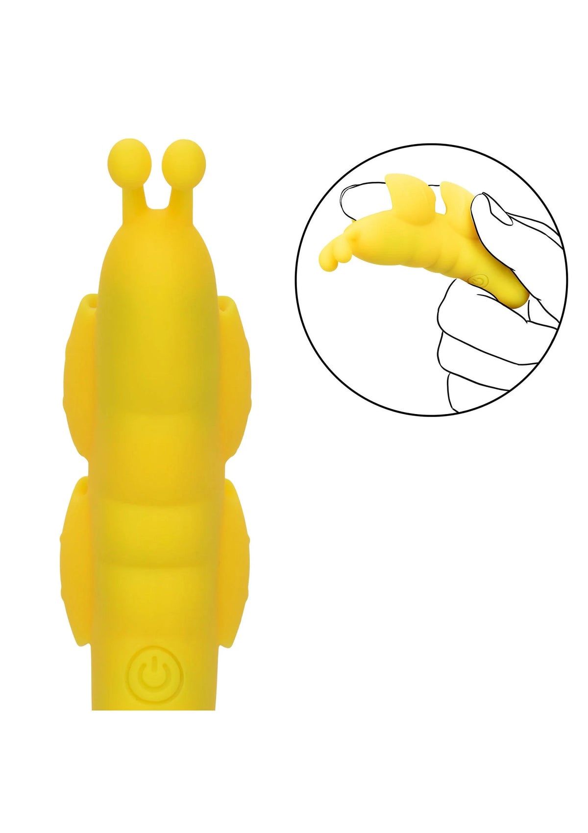 Bestel: Neon Vibes The Butterfly Vibe by CalExotics - bij Happytoys: de erotische sex webshop | liever Happy dan Easy ⭐⭐⭐⭐⭐