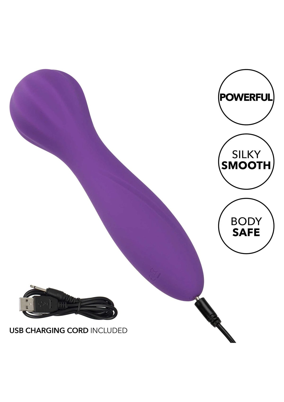 Bestel: Stella Liquid Silicone 'O” Wand by CalExotics - bij Happytoys: de erotische sex webshop | liever Happy dan Easy ⭐⭐⭐⭐⭐