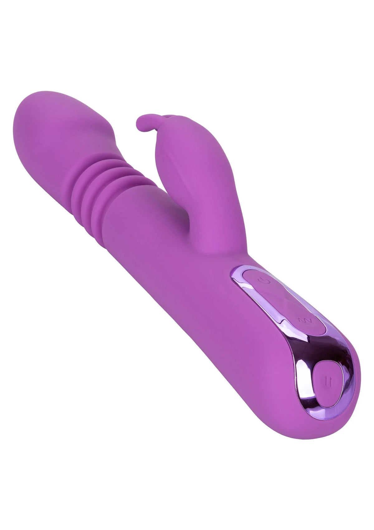 Bestel: Jack Rabbit Elite Thrusting Rabbit vibrator by CalExotics - bij Happytoys: de erotische sex webshop | liever Happy dan Easy ⭐⭐⭐⭐⭐