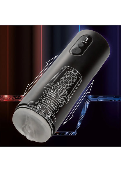 Bestel: Bionic Thrusting Masturbator by CalExotics - bij Happytoys: de erotische sex webshop | liever Happy dan Easy ⭐⭐⭐⭐⭐
