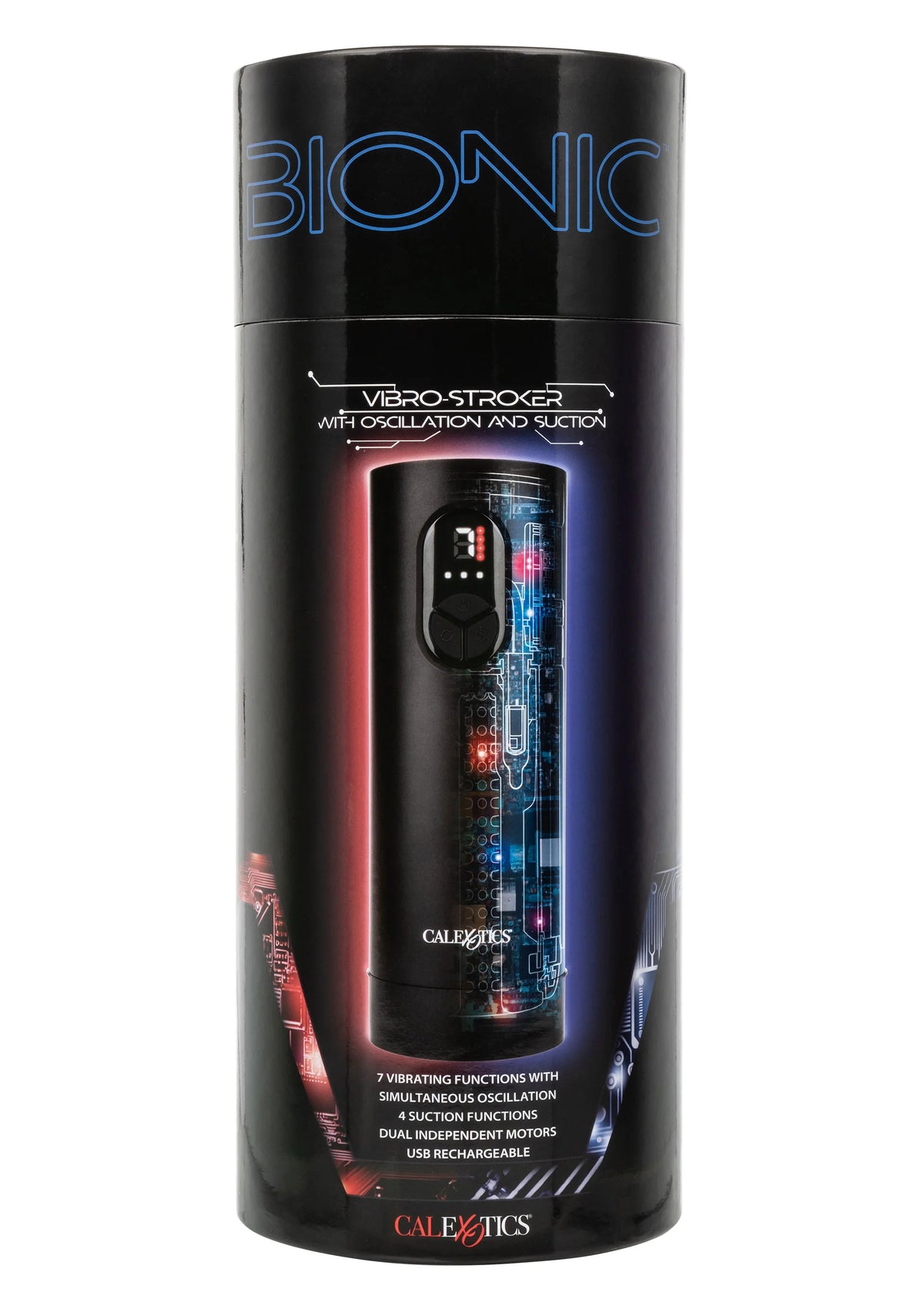 Bestel: Bionic Vibro Stroker by CalExotics - bij Happytoys: de erotische sex webshop | liever Happy dan Easy ⭐⭐⭐⭐⭐