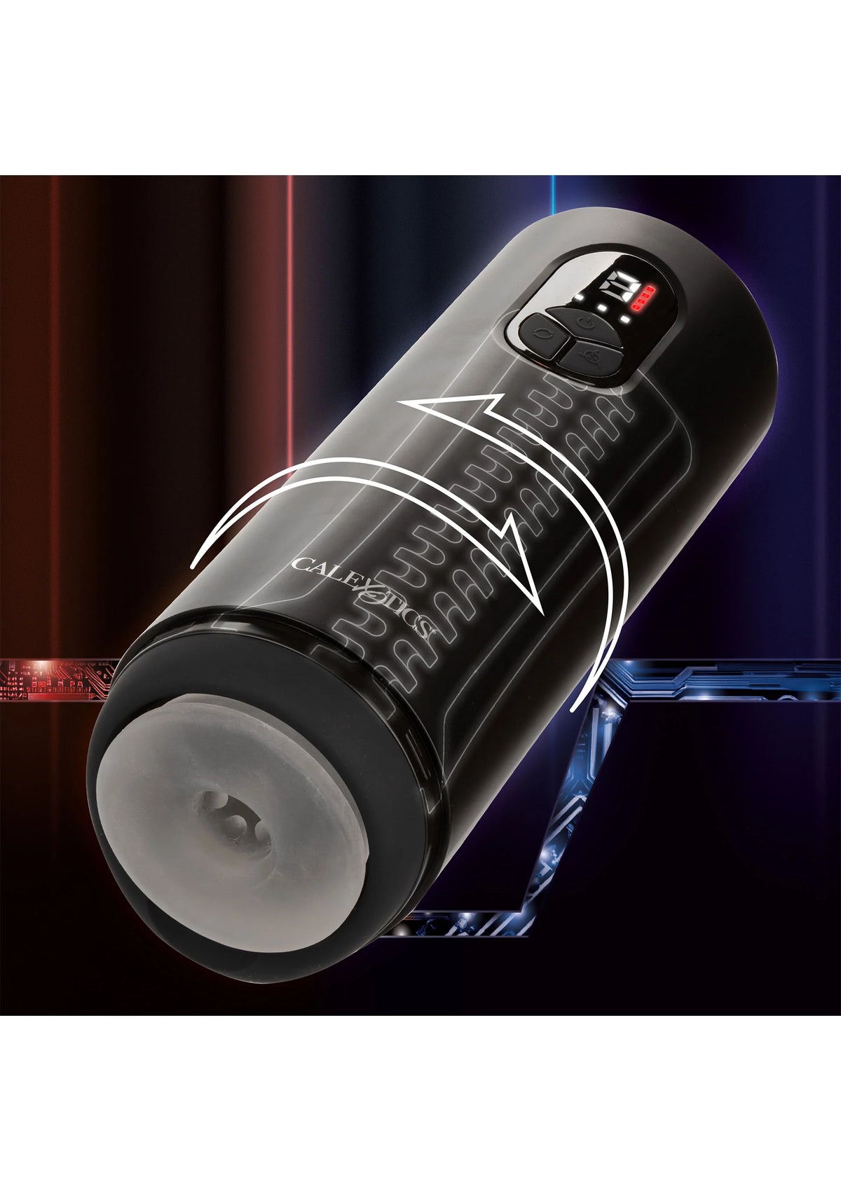 Bestel: Bionic Vibro Stroker by CalExotics - bij Happytoys: de erotische sex webshop | liever Happy dan Easy ⭐⭐⭐⭐⭐