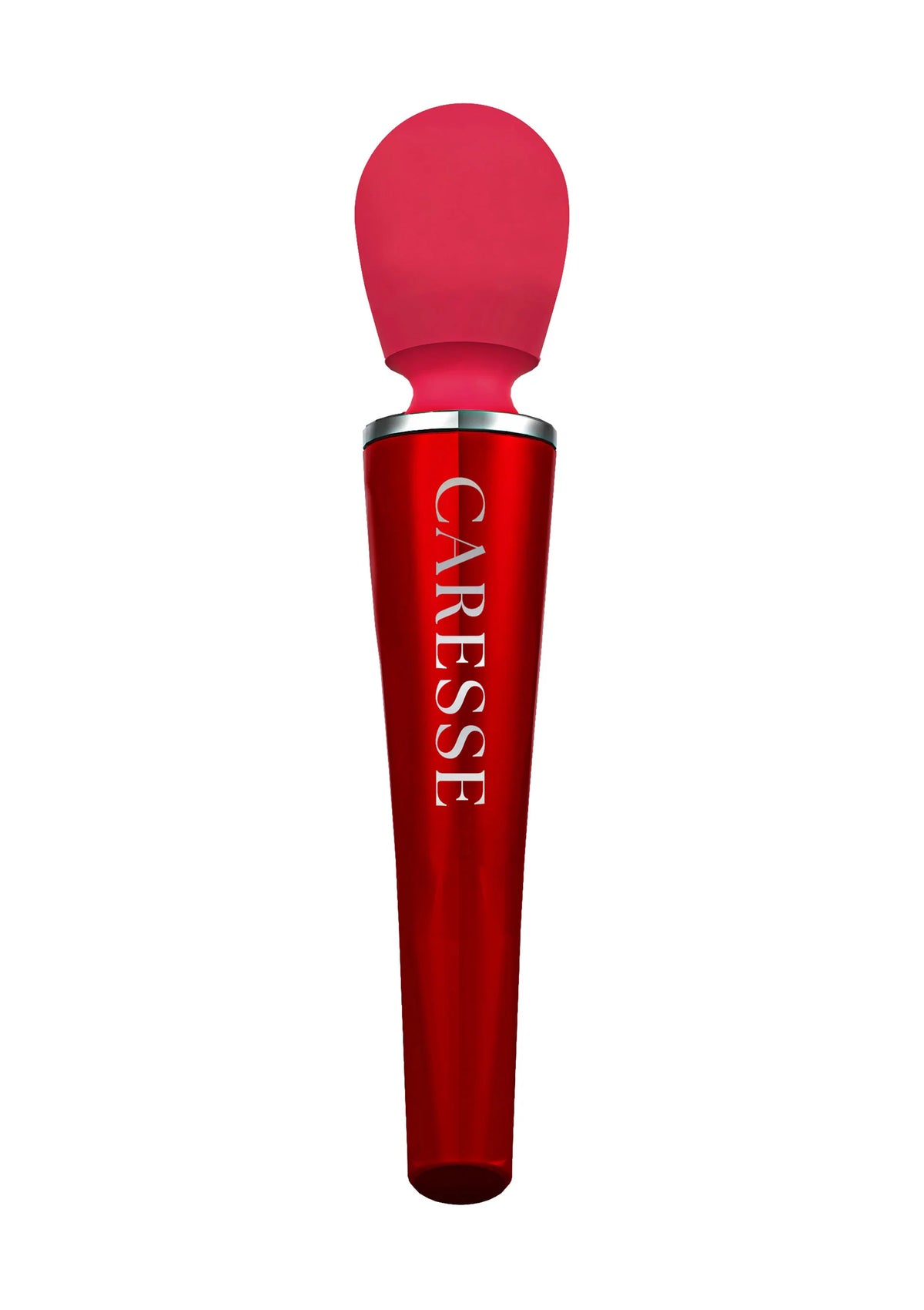 Bestel: Compact Wand Massager Red by Caresse - bij Happytoys: de erotische sex webshop | liever Happy dan Easy ⭐⭐⭐⭐⭐ - Rood - 15000 - RED