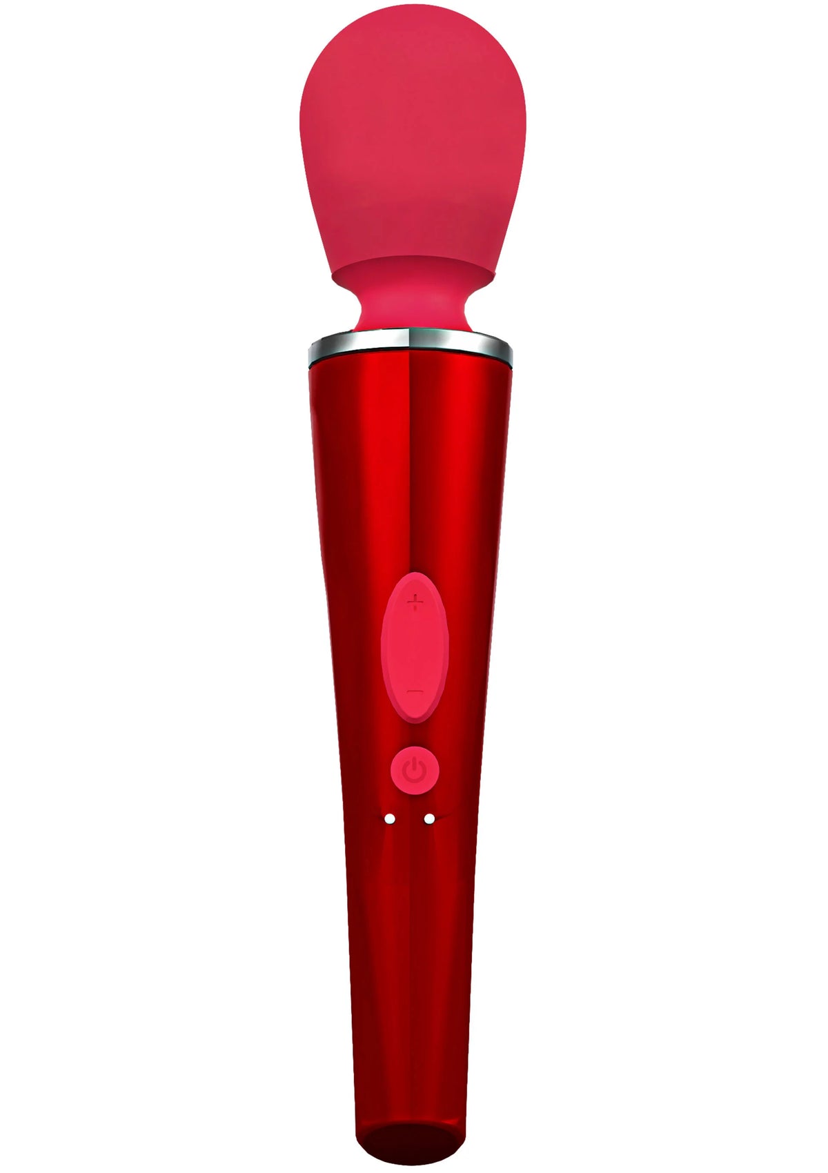 Bestel: Compact Wand Massager Red by Caresse - bij Happytoys: de erotische sex webshop | liever Happy dan Easy ⭐⭐⭐⭐⭐