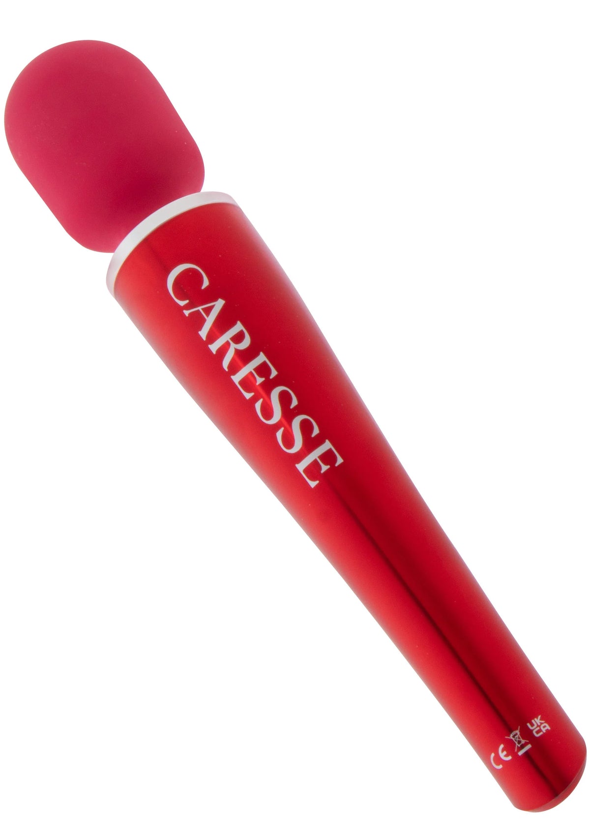 Bestel: Pro Wand Massager Red by Caresse - bij Happytoys: de erotische sex webshop | liever Happy dan Easy ⭐⭐⭐⭐⭐