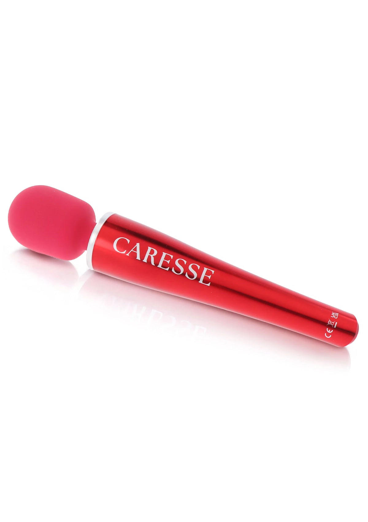 Bestel: Pro Wand Massager Red by Caresse - bij Happytoys: de erotische sex webshop | liever Happy dan Easy ⭐⭐⭐⭐⭐