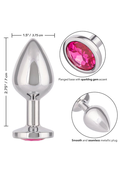 Bestel: Jewel Large Rose Plug by CalExotics - bij Happytoys: de erotische sex webshop | liever Happy dan Easy ⭐⭐⭐⭐⭐