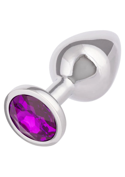 Bestel: Jewel Large Amethyst Plug by CalExotics - bij Happytoys: de erotische sex webshop | liever Happy dan Easy ⭐⭐⭐⭐⭐