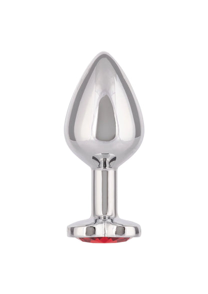 Bestel: Jewel Large Ruby Heart Plug butplug by CalExotics - bij Happytoys: de erotische sex webshop | liever Happy dan Easy ⭐⭐⭐⭐⭐