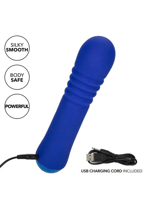 Thicc Chubby Thrusting Wand by CalExotics - Happytoys Sexshop: online sex shop for Feeling Happy & Easy 😊 - Discreet geleverd