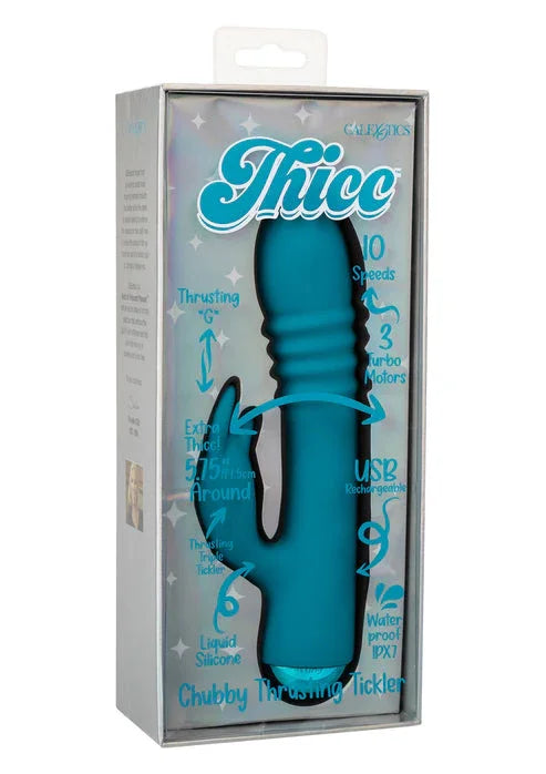 Thicc Chubby Thrusting Tickler by CalExotics - Happytoys Sexshop: online sex shop for Feeling Happy & Easy 😊 - Discreet geleverd