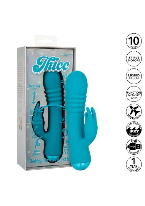 Thicc Chubby Thrusting Tickler by CalExotics - Happytoys Sexshop: online sex shop for Feeling Happy & Easy 😊 - Discreet geleverd