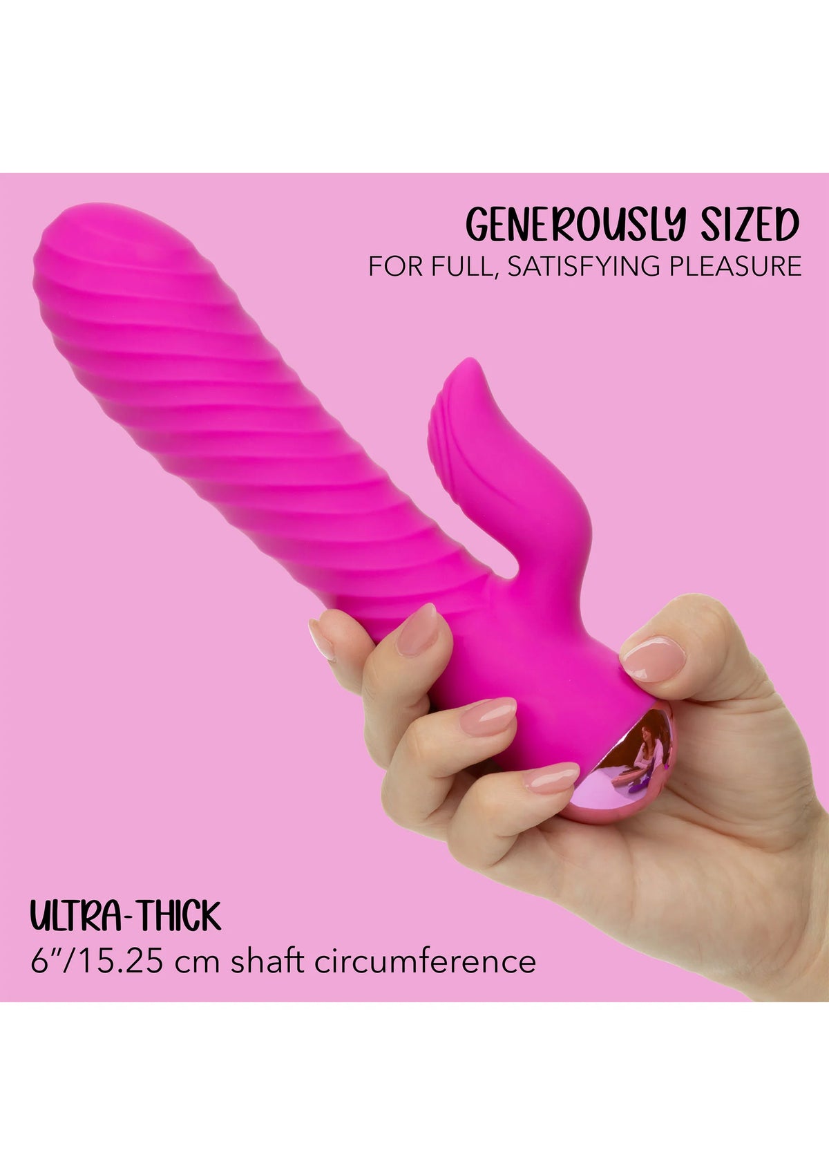 Bestel: Thicc Chubby Gyrating Tickler by CalExotics Thicc - bij Happytoys: de erotische sex webshop | liever Happy dan Easy ⭐⭐⭐⭐⭐