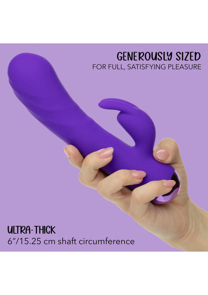 Bestel: Thicc Chubby Deep Thrust Bunny by CalExotics Enchanted - bij Happytoys: de erotische sex webshop | liever Happy dan Easy ⭐⭐⭐⭐⭐