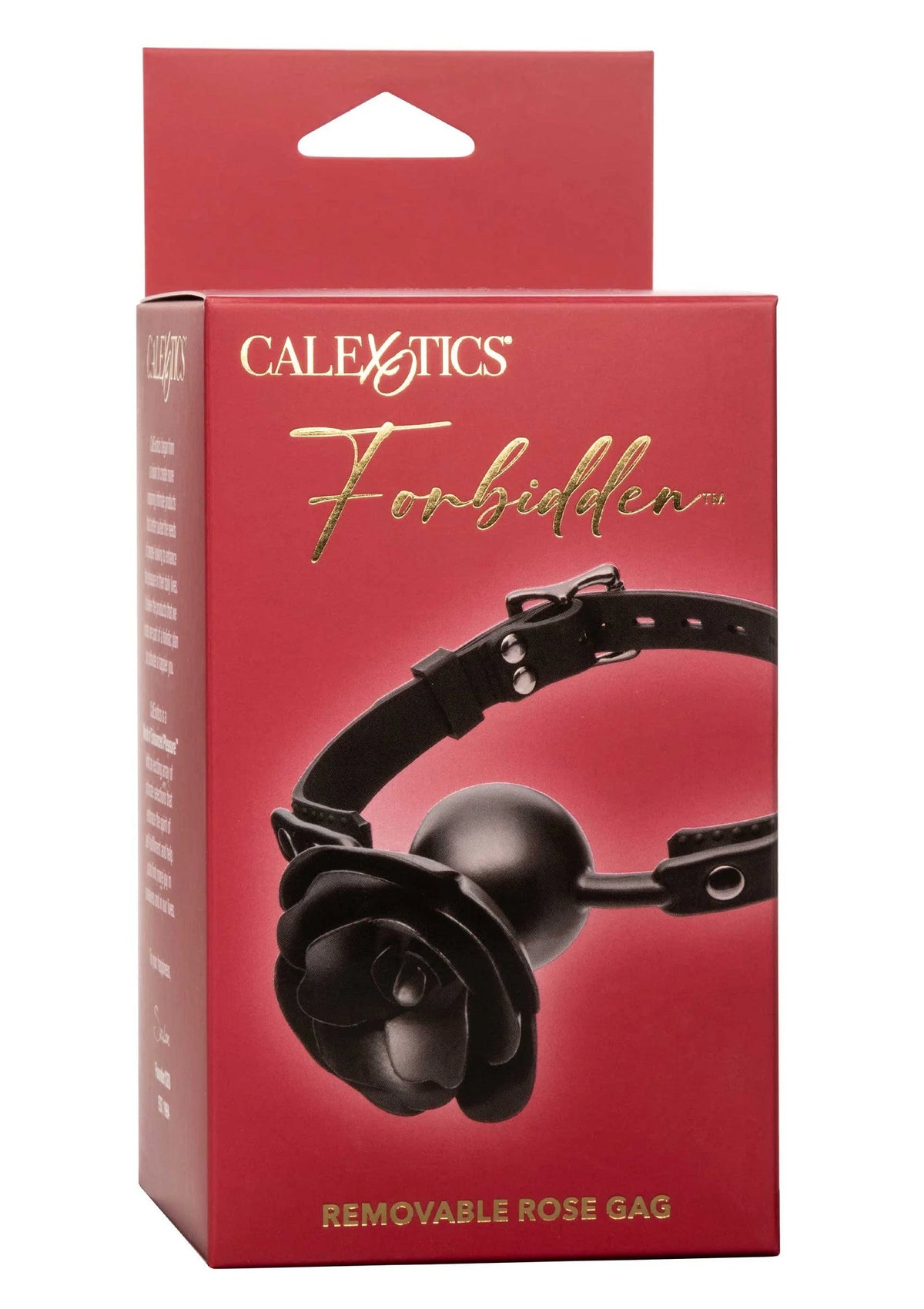 Bestel: Forbidden Removable Rose Gag by CalExotics - bij Happytoys: de erotische sex webshop | liever Happy dan Easy ⭐⭐⭐⭐⭐