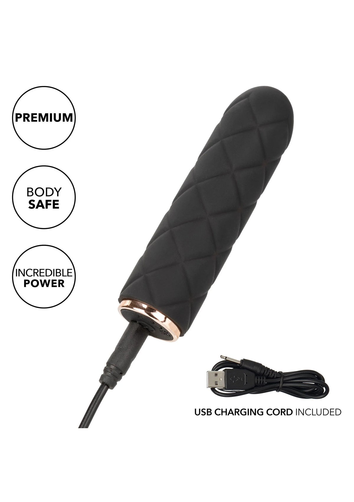 Bestel: Raven Quilted Seducer by CalExotics - bij Happytoys: de erotische sex webshop | liever Happy dan Easy ⭐⭐⭐⭐⭐