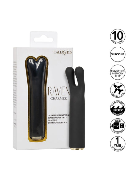 Bestel: Raven Charmer Massager by CalExotics - bij Happytoys: de erotische sex webshop | liever Happy dan Easy ⭐⭐⭐⭐⭐