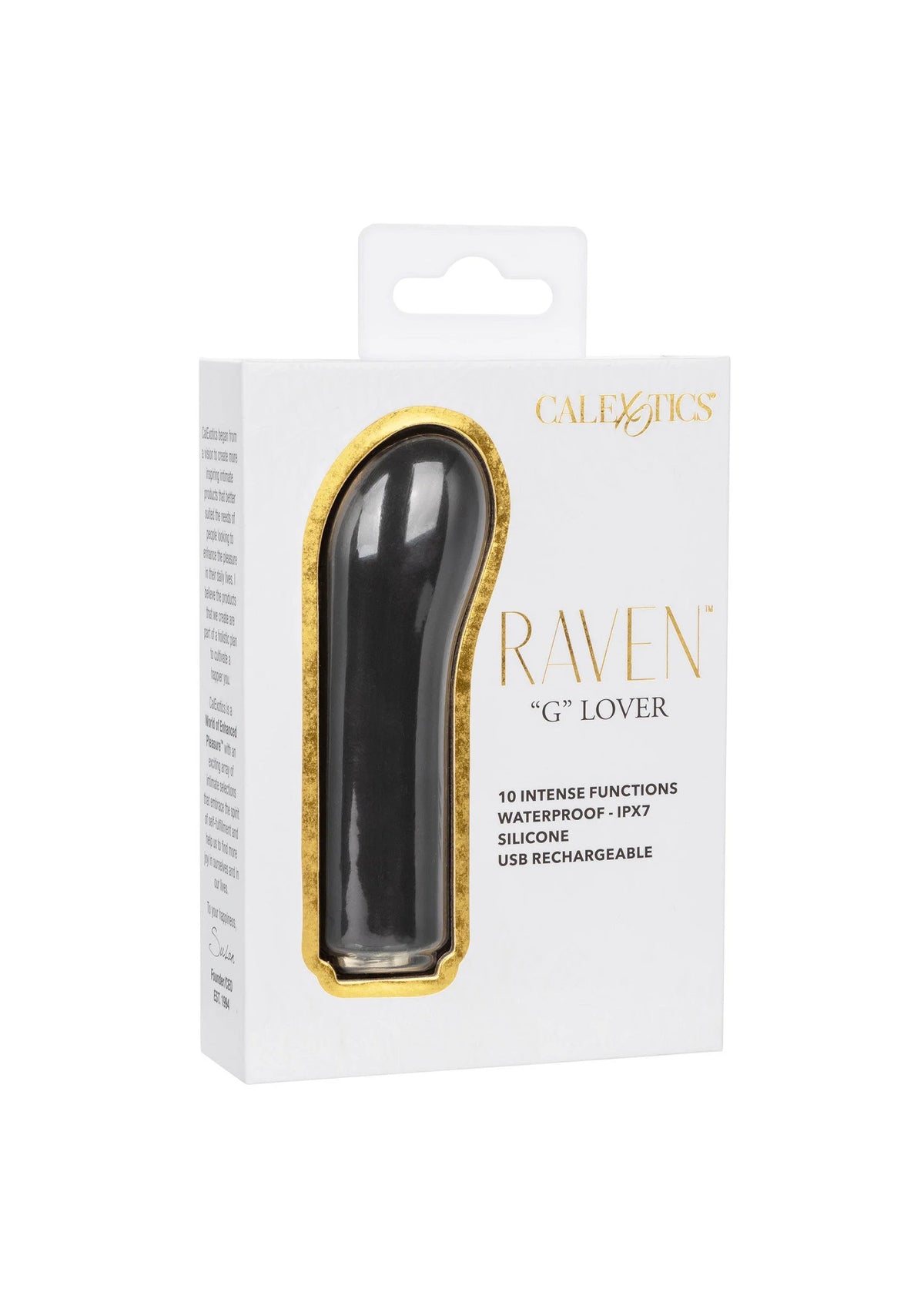Bestel: Raven 'G” Lover by CalExotics - bij Happytoys: de erotische sex webshop | liever Happy dan Easy ⭐⭐⭐⭐⭐