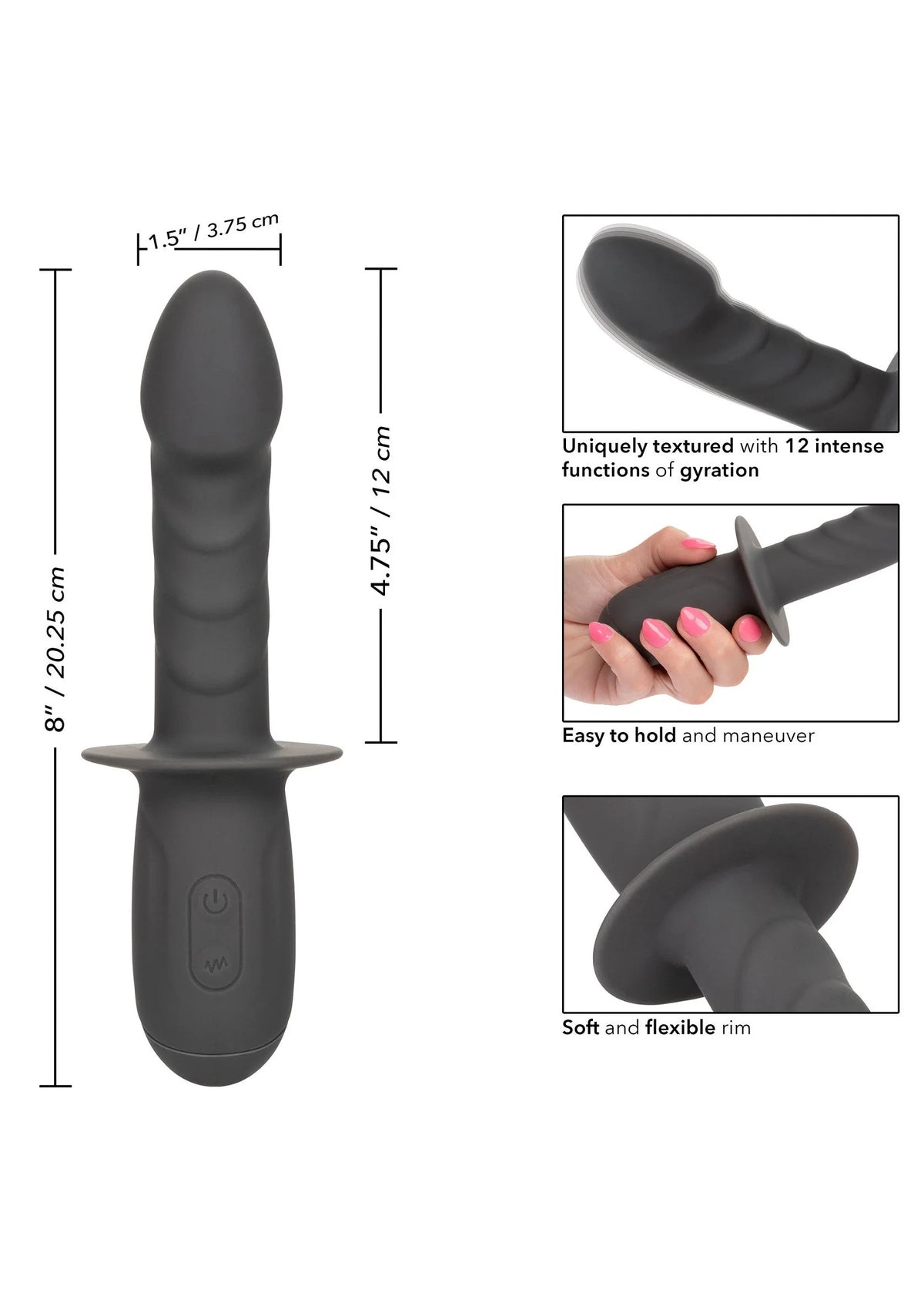 Bestel: Ramrod Gyrating by CalExotics - bij Happytoys: de erotische sex webshop | liever Happy dan Easy ⭐⭐⭐⭐⭐